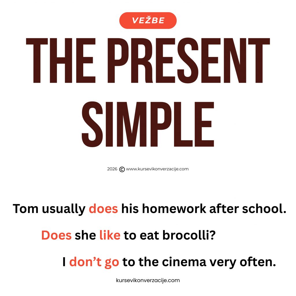 The Present Simple Tense